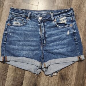 American Eagle Outfitters Ripped Denim Shorts